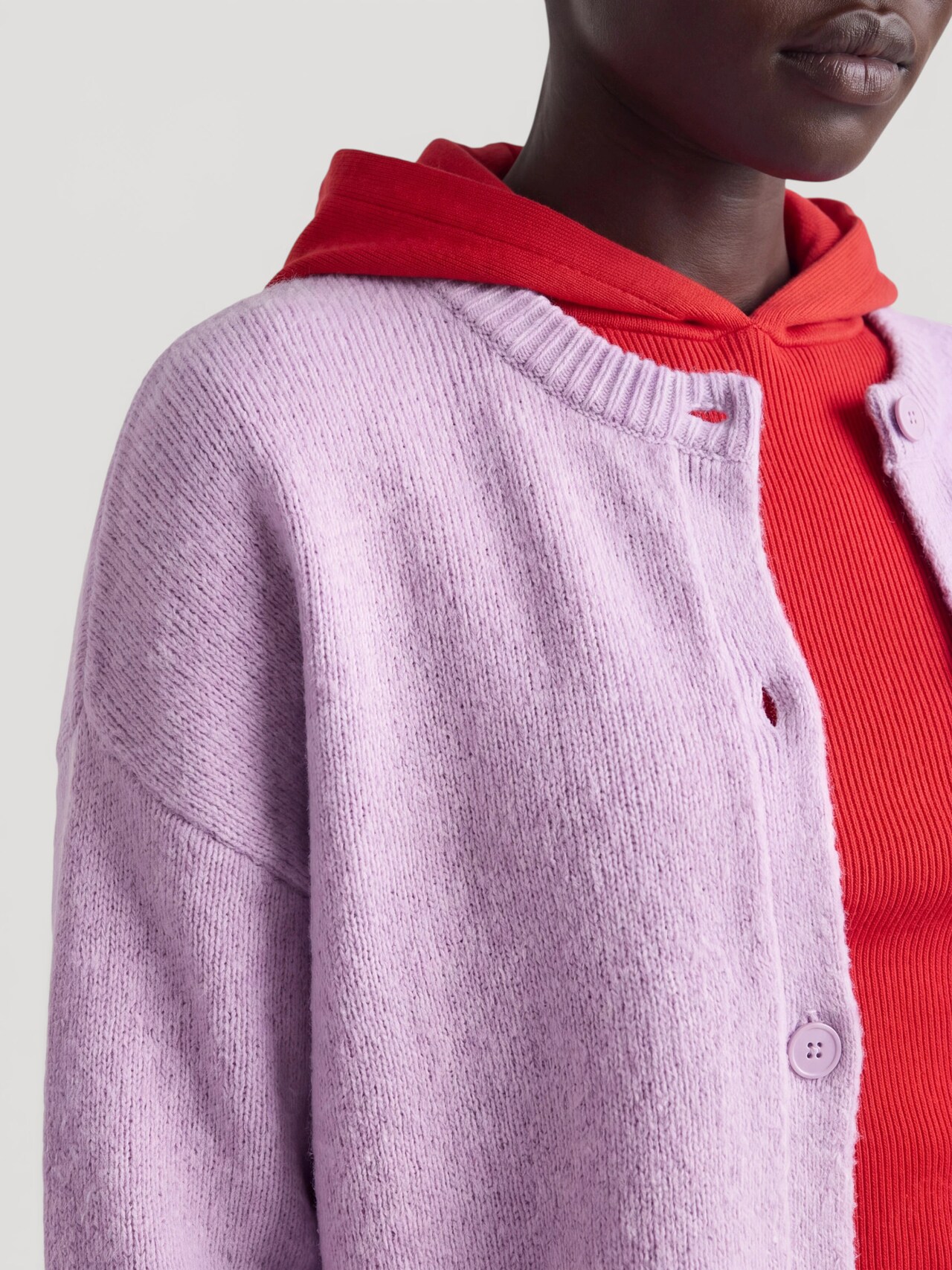 EDITED Neuheiten Strickjacke 'Konny' lila