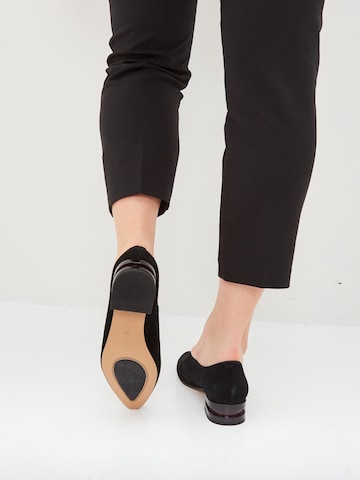 CESARE GASPARI Ballet Flats 'Maria' in Black