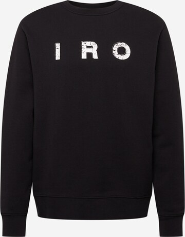 IRO Sweatshirt 'SANE' in Zwart: voorkant