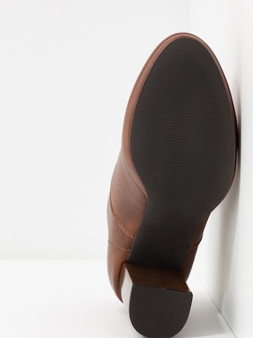 Anna Field Pumps met hoge voorkant 'BRANA-101' in Bruin