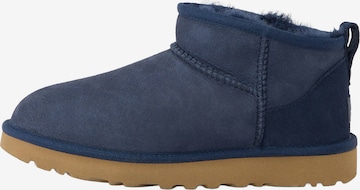 UGG Saappaat 'Classic Ultra Mini' värissä sininen: etupuoli