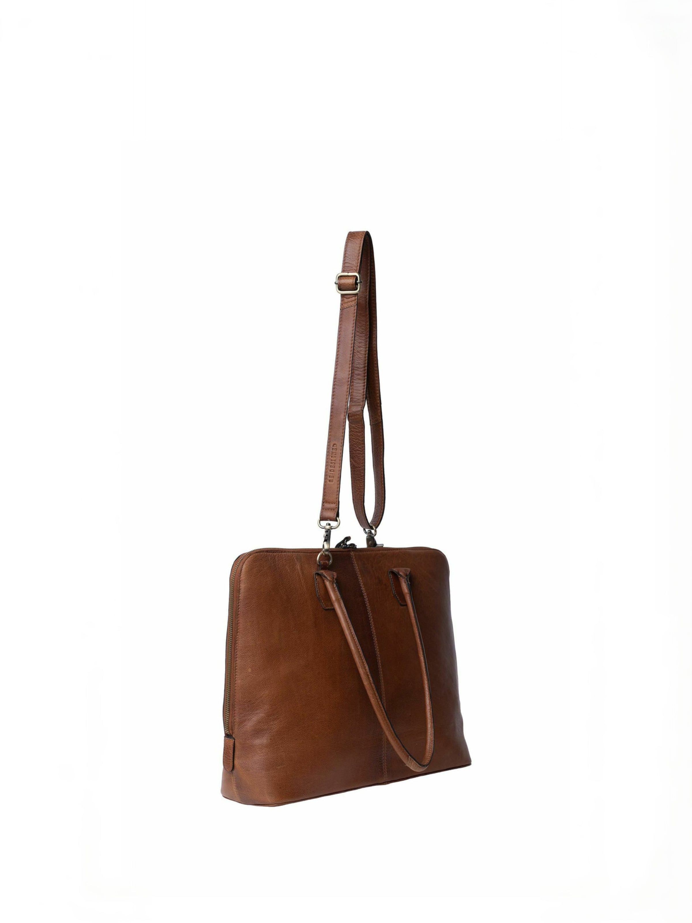 RE:DESIGNED Shopper ' Silje ' in Brown: side