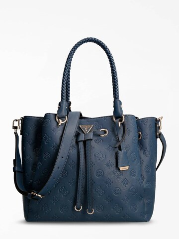 GUESS Handbag 'PEONY' in Blue: front