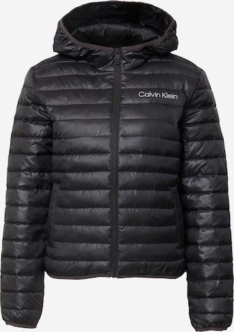 Calvin Klein Performance Sports jacket in Black: front