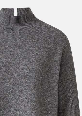 COMMA Gebreide jurk in Grijs