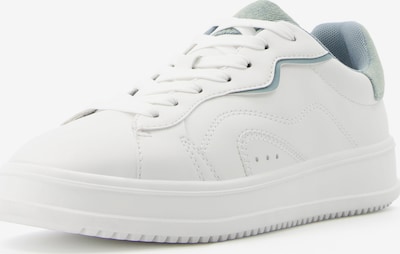 Bershka Sneakers laag in de kleur Blauw denim / Wit, Productweergave