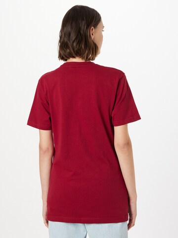 Merchcode قميص بلون أحمر