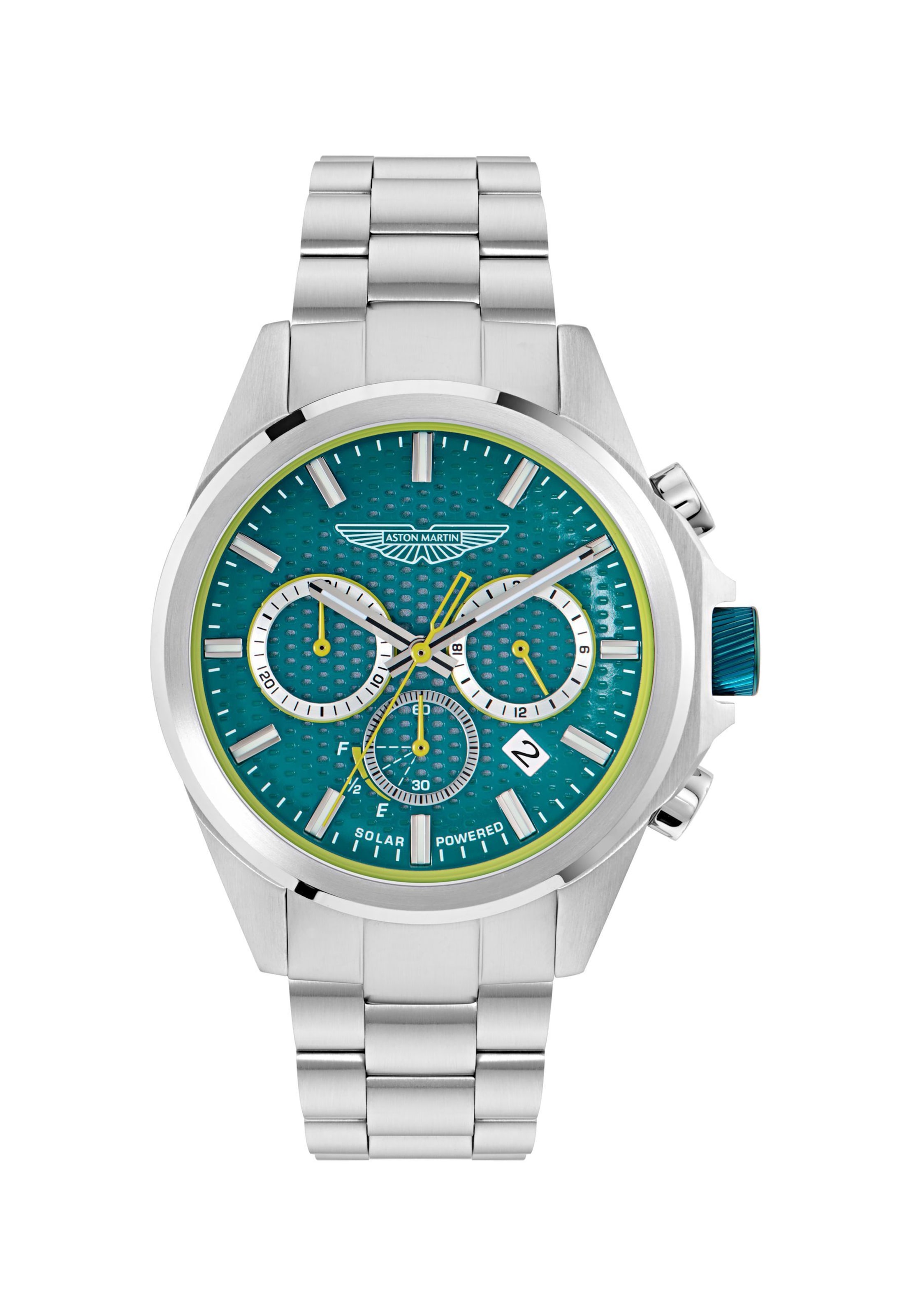 Aston Martin Analoog horloge ' HLC W ' in Zilver: voorkant