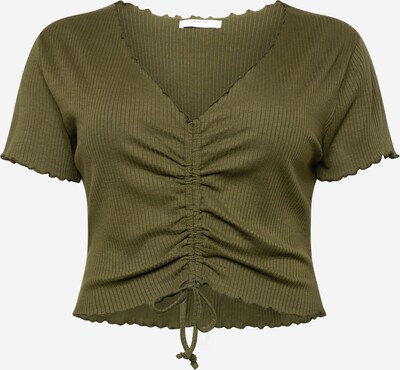 khaki ABOUT YOU Curvy Póló 'Nuria Shirt', Termék nézet