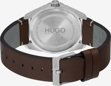 HUGO Analoog horloge 'Adventure' in Bruin