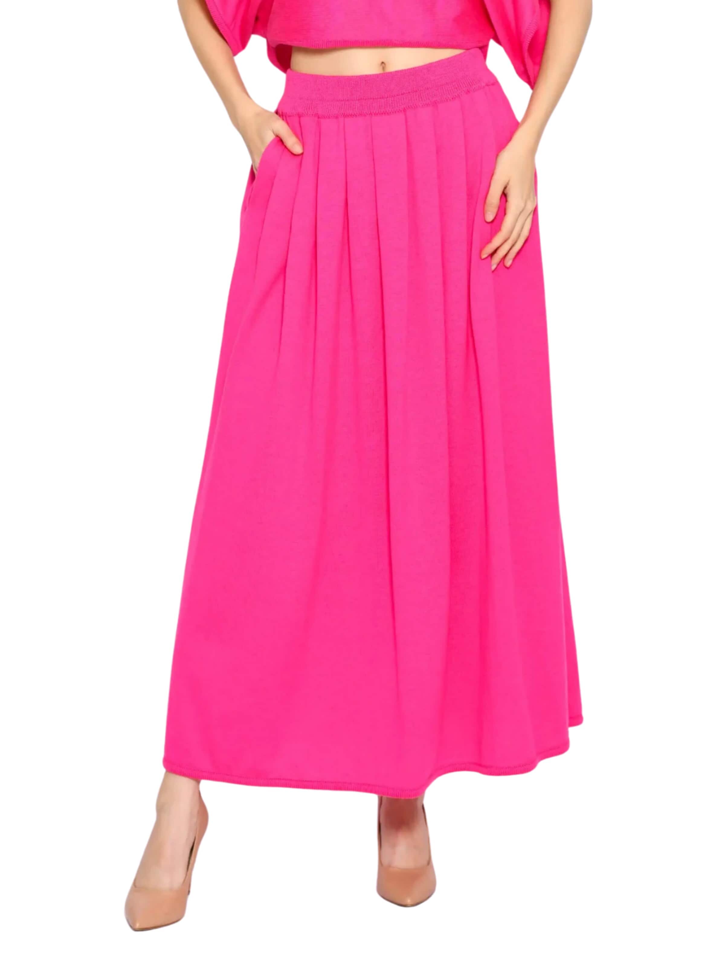 Süel knitwear - Falda 'Hanna' en rosa