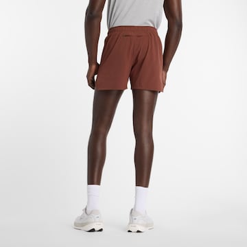 Regular Pantalon de sport 'RC 5' new balance en marron
