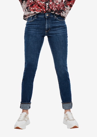 s.Oliver Slim fit Jeans in Blue: front