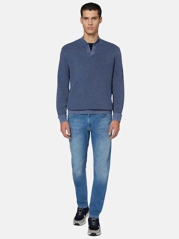 Regular Jeans de la Boggi Milano pe albastru