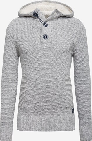 TOM TAILOR Pullover in Grau: predná strana