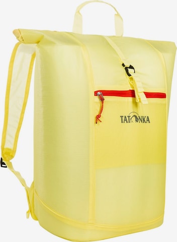 TATONKA Rucksack 'SQZY ' in Gelb