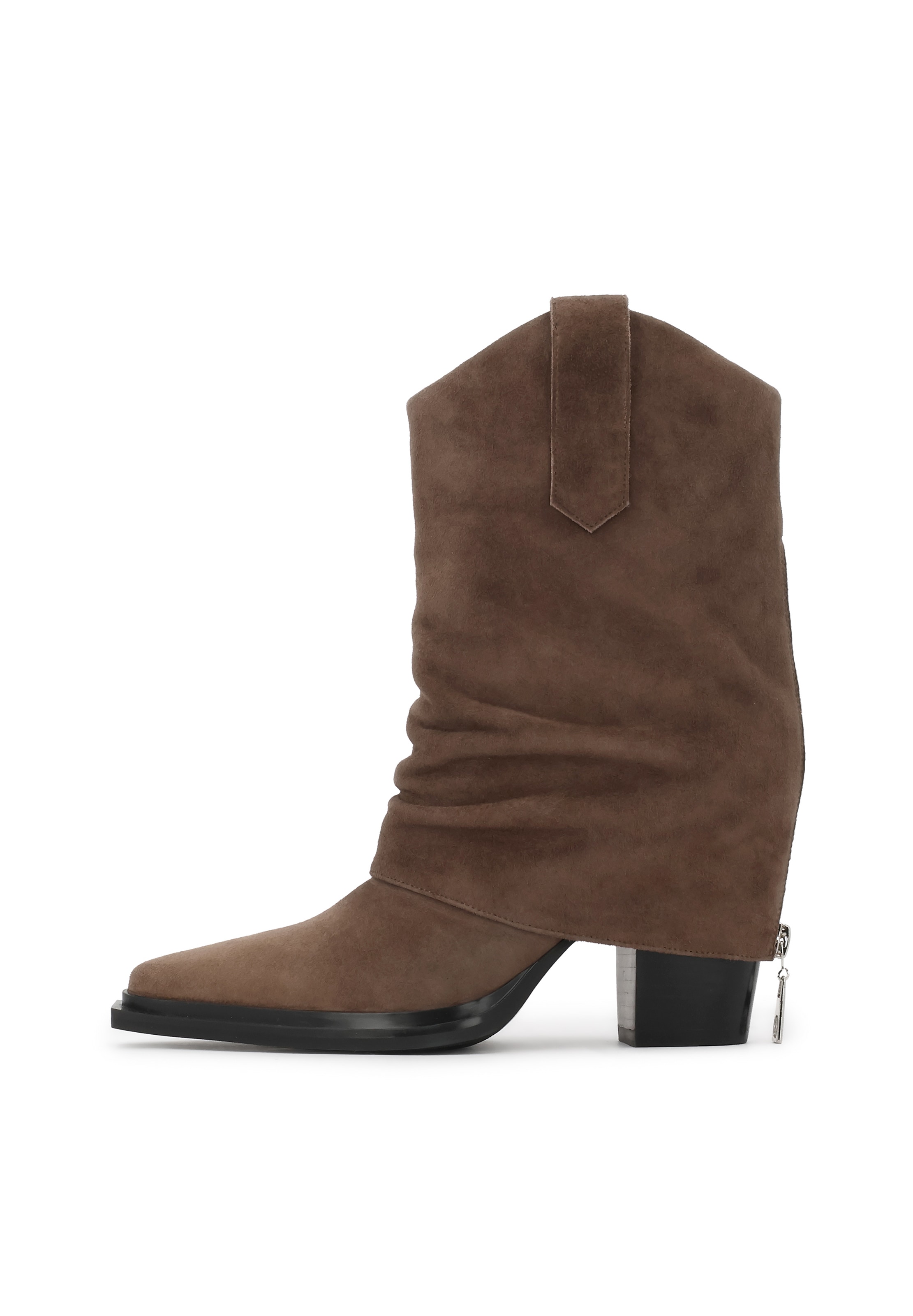 brūns Kazar Kovbojzābaki: no priekšpuses