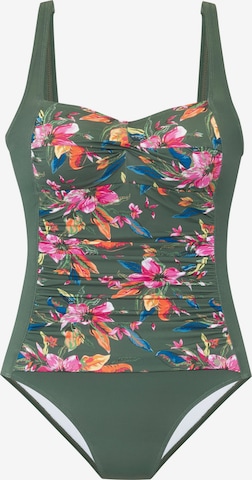 LASCANA Fürdőruhák - zöld: elől