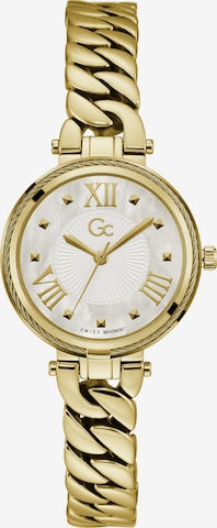 Gc Analog Watch 'LadyChain' in Gold: front