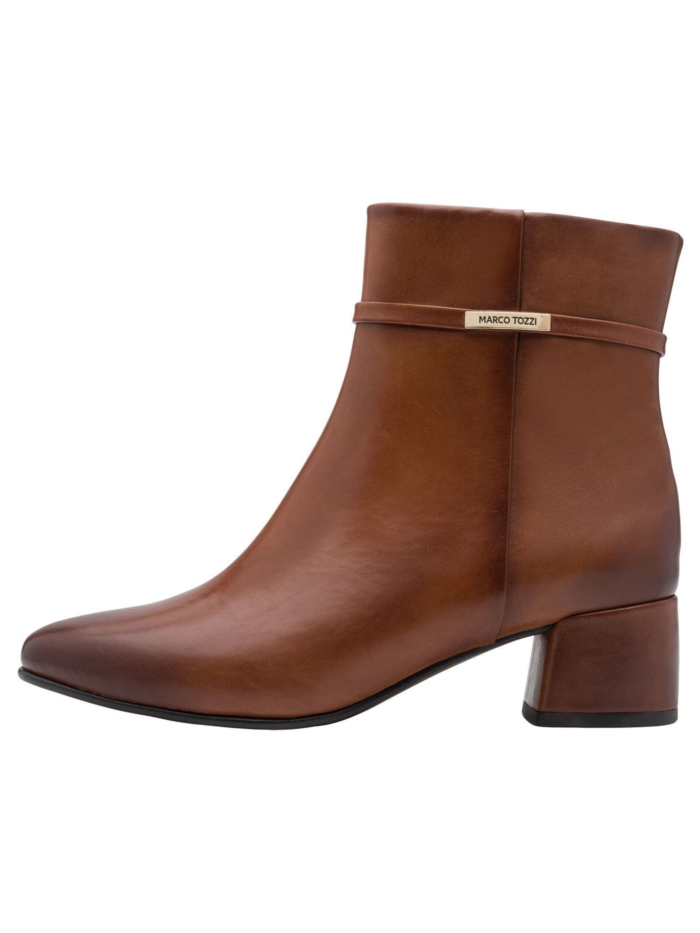 MARCO TOZZI Ankle Boots in Brown