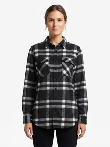 Chemisier 'Comfy Heavyweight Flannel Shirt' Radwa en noir