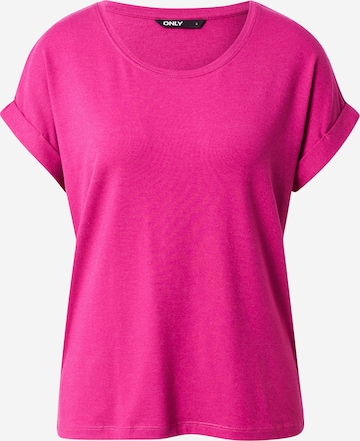 ONLY T-shirt 'Moster' i rosa: framsida