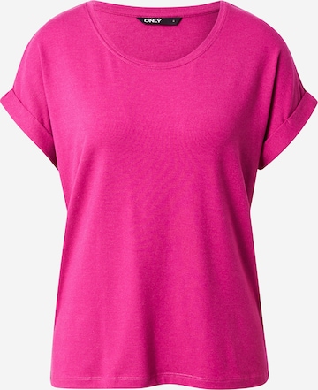 ONLY T-Shirt 'Moster' in Pink: predná strana