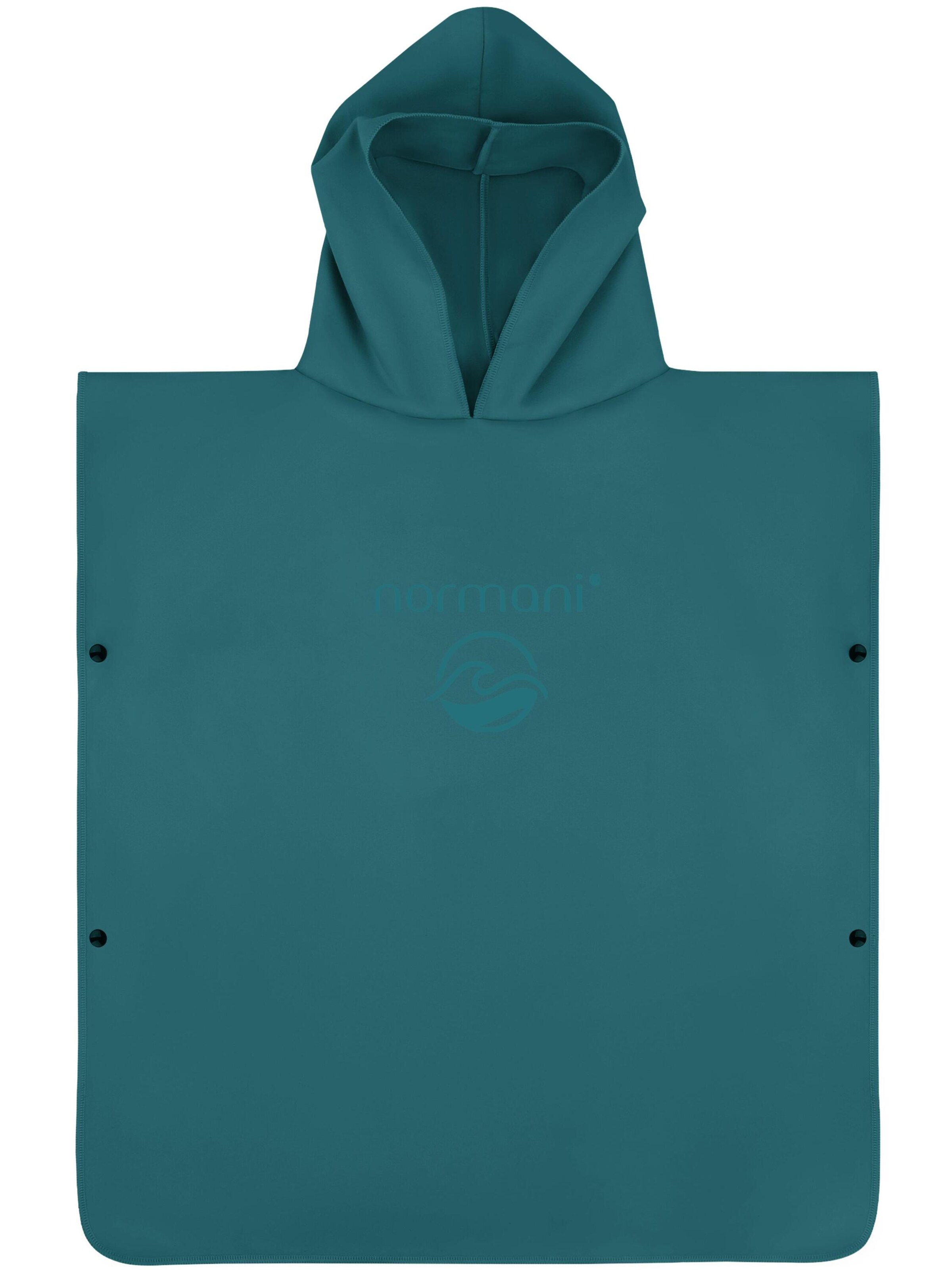 Peignoir ' Manati ' normani en bleu : devant