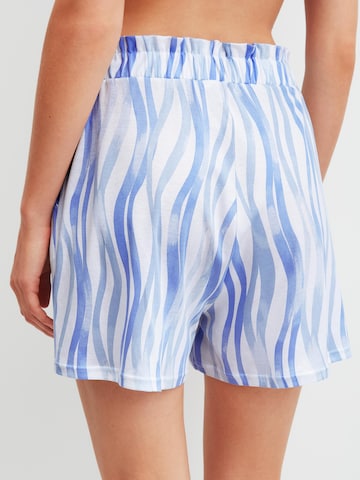 CALIDA Pyjamahose 'Favourites Ocean'‌‌‌‌‌‌‌‌ in Blau