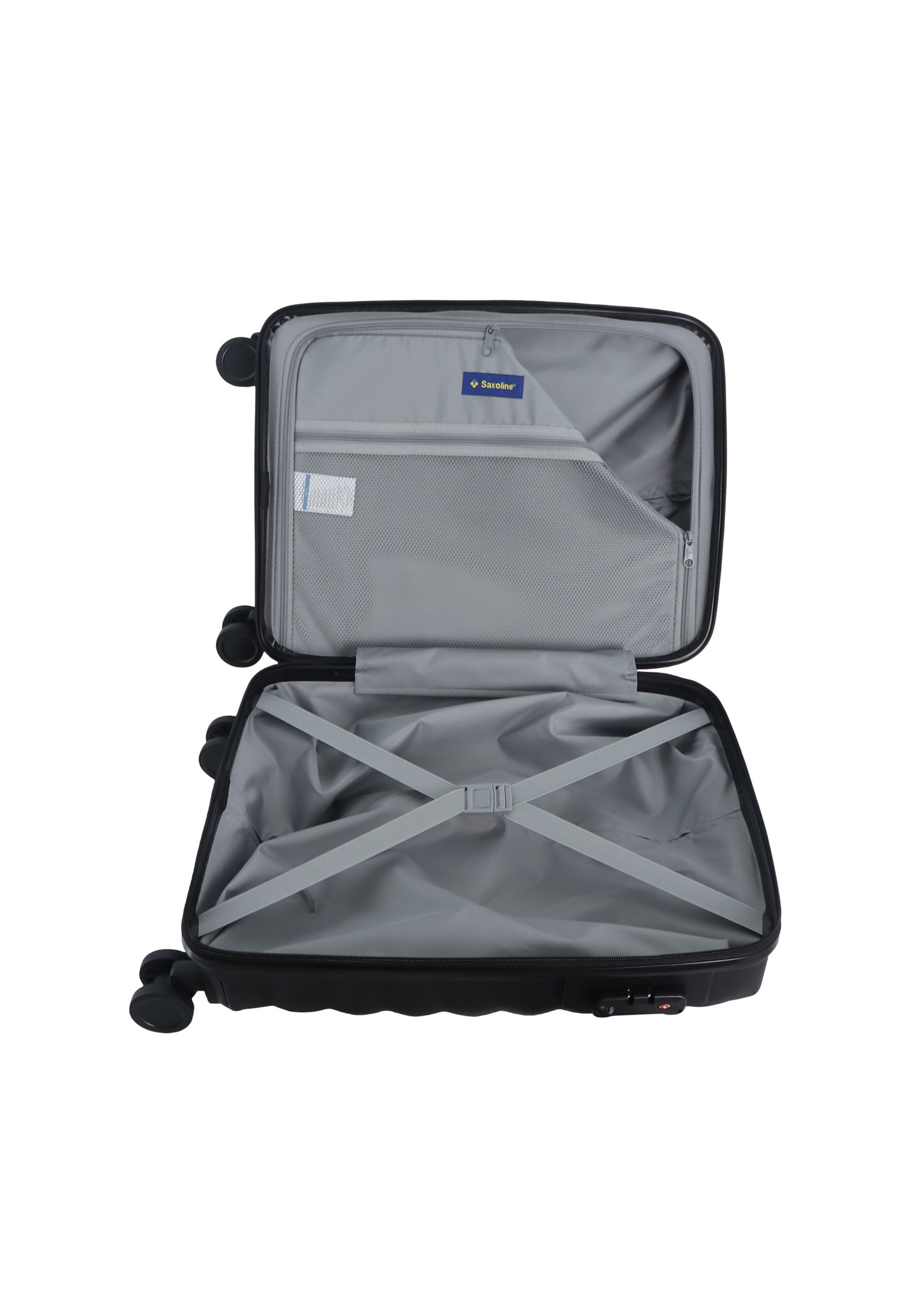 Saxoline Suitcase 'Flow' in Black