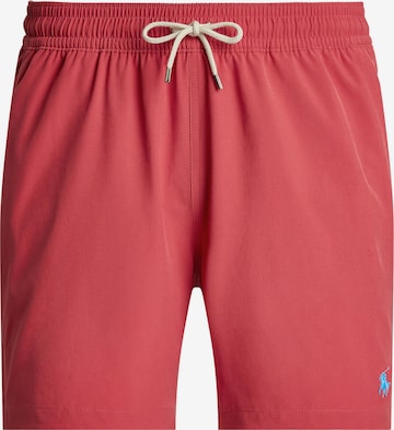 sarkans Polo Ralph Lauren Peldšorti 'TRAVELER': no priekšpuses