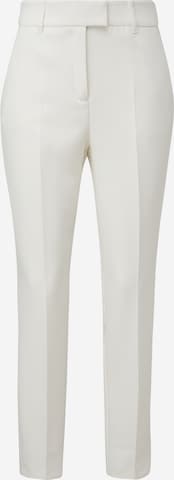s.Oliver BLACK LABEL Tapered Pants in White: front