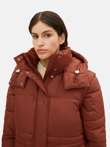 TOM TAILOR Winter coat in Brown