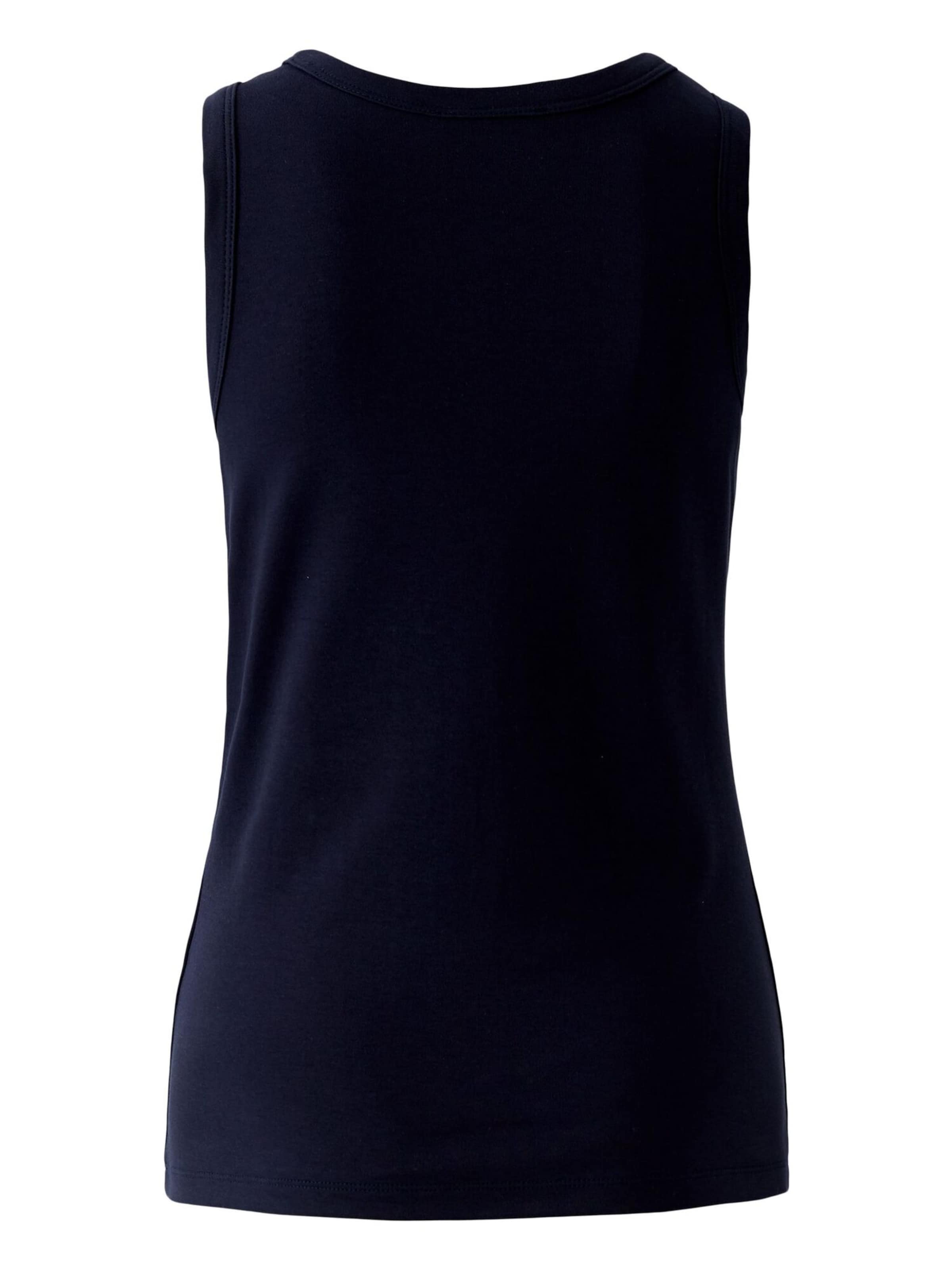OUI Top in Blau