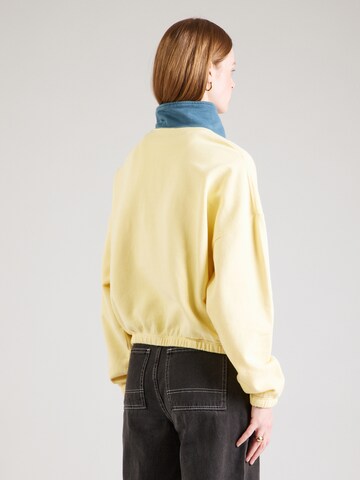 Sweat-shirt QUIKSILVER en jaune