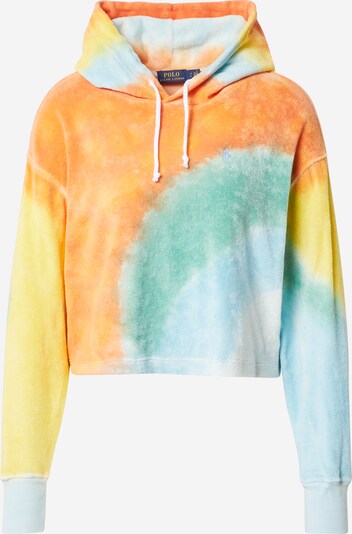 Polo Ralph Lauren Sportisks džemperis, krāsa - debeszils / gaiši dzeltens / nefrīta / oranžs, Preces skats
