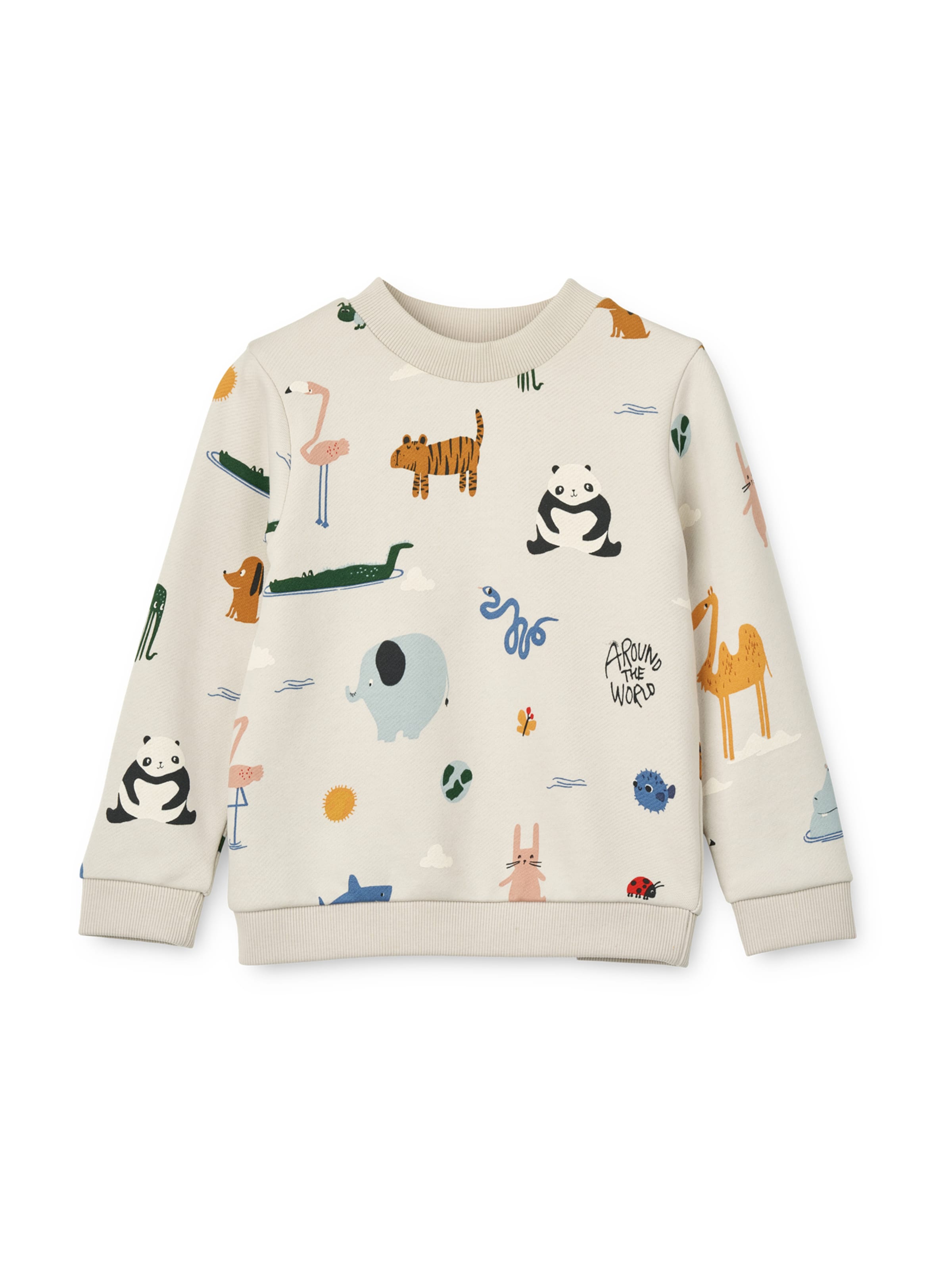 Liewood Μπλούζα φούτερ 'Thora' σε μπεζ: μπροστά