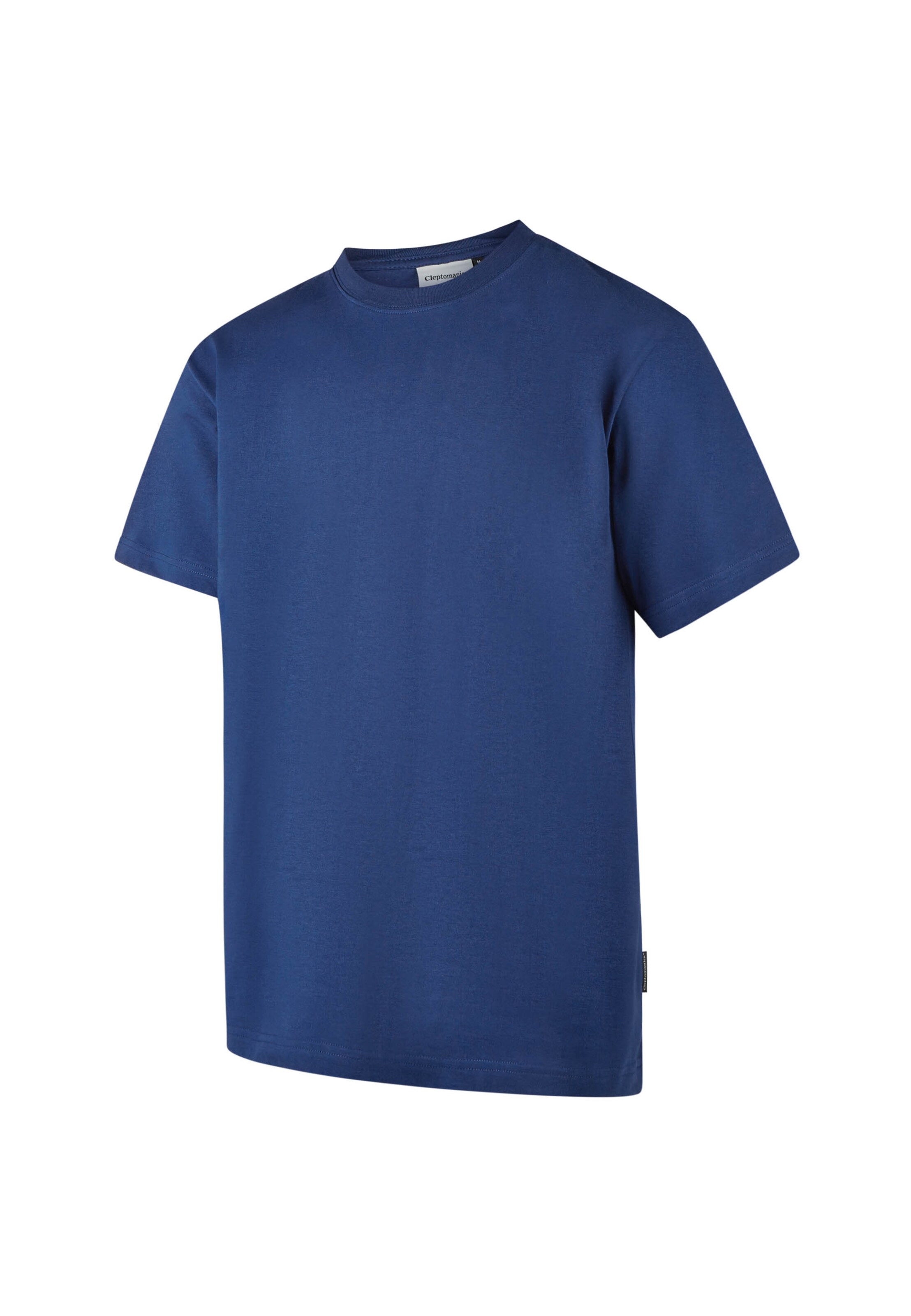 Cleptomanicx T-Shirt 'Classic Tee Ligull Classic' in Blau