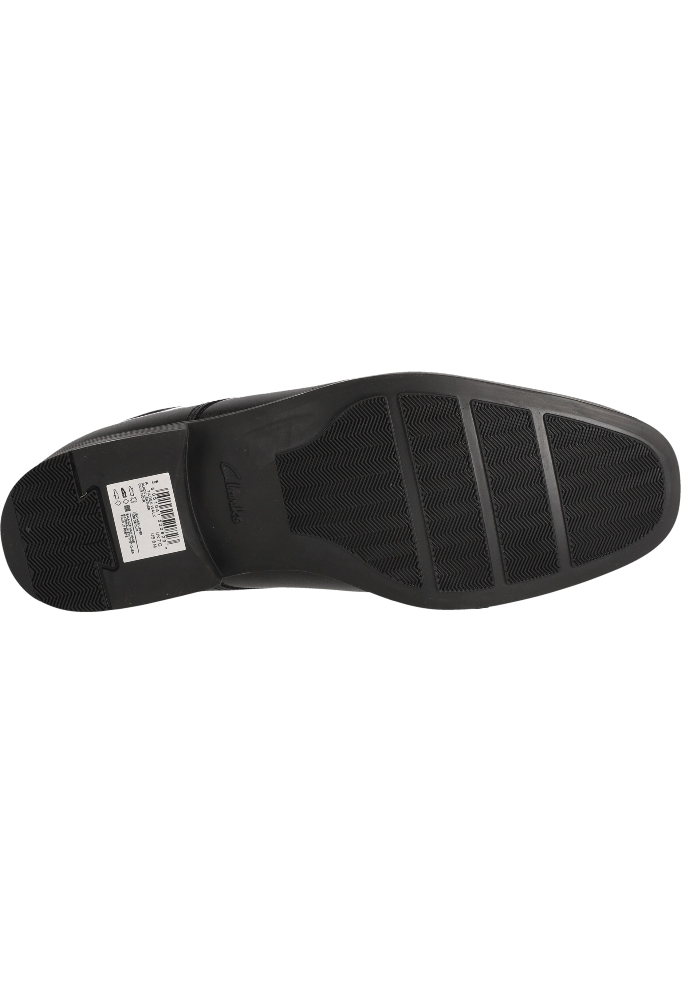 CLARKS Schnürschuhe 'Tilden' in Schwarz