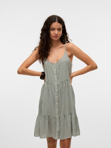 VERO MODA Kleid 'VMBumpy' in Grün
