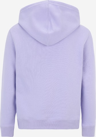 Gap Petite Sweatshirt 'HERITAGE' in Lila