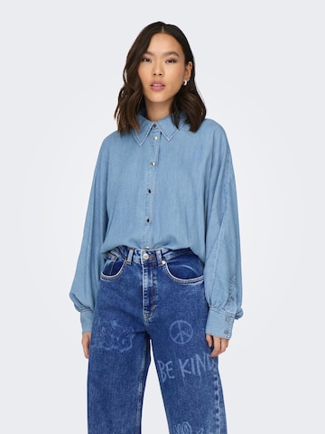 ONLY Blouse 'RHODA' in Blue: front