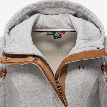 Ragwear Zip-Up Hoodie in Grey