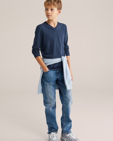 WE Fashion Shirt in Blue