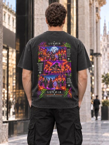 LUNØIR Studio Shirt 'Monsters Come Out to Play DJ' in Black