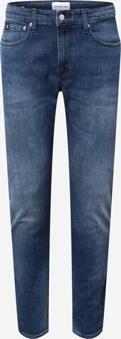 Calvin Klein Jeans Tapered Jeans in Blau: predná strana