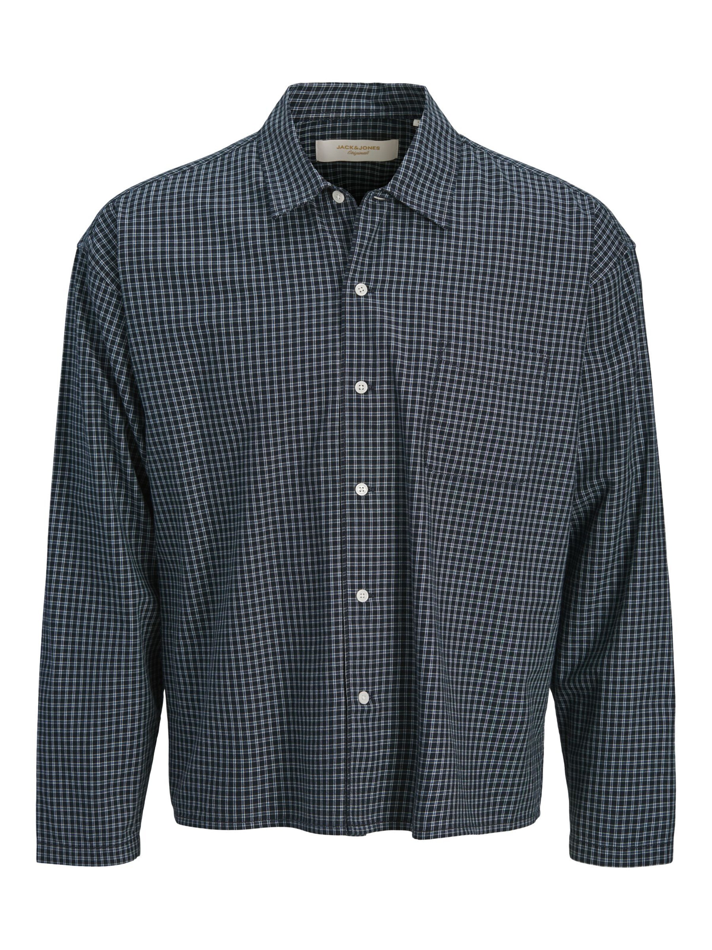 JACK & JONES Overhemd in Blauw: voorkant