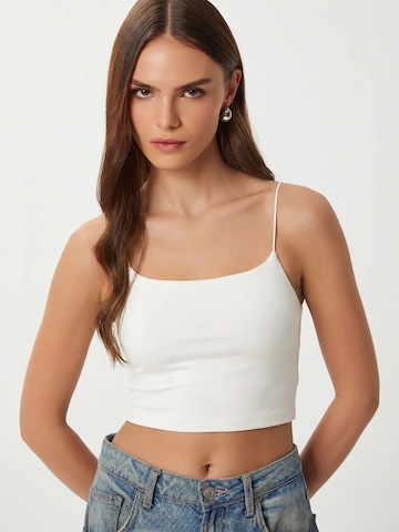 Happiness İstanbul Top 'Crop Top' in Zwart