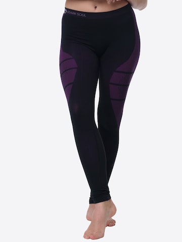 Skinny Pantaloncini intimi sportivi ' Funktionswäsche ' di Stark Soul in nero: frontale