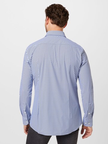 BOSS Black - Regular Fit Camisa 'HANK' em azul